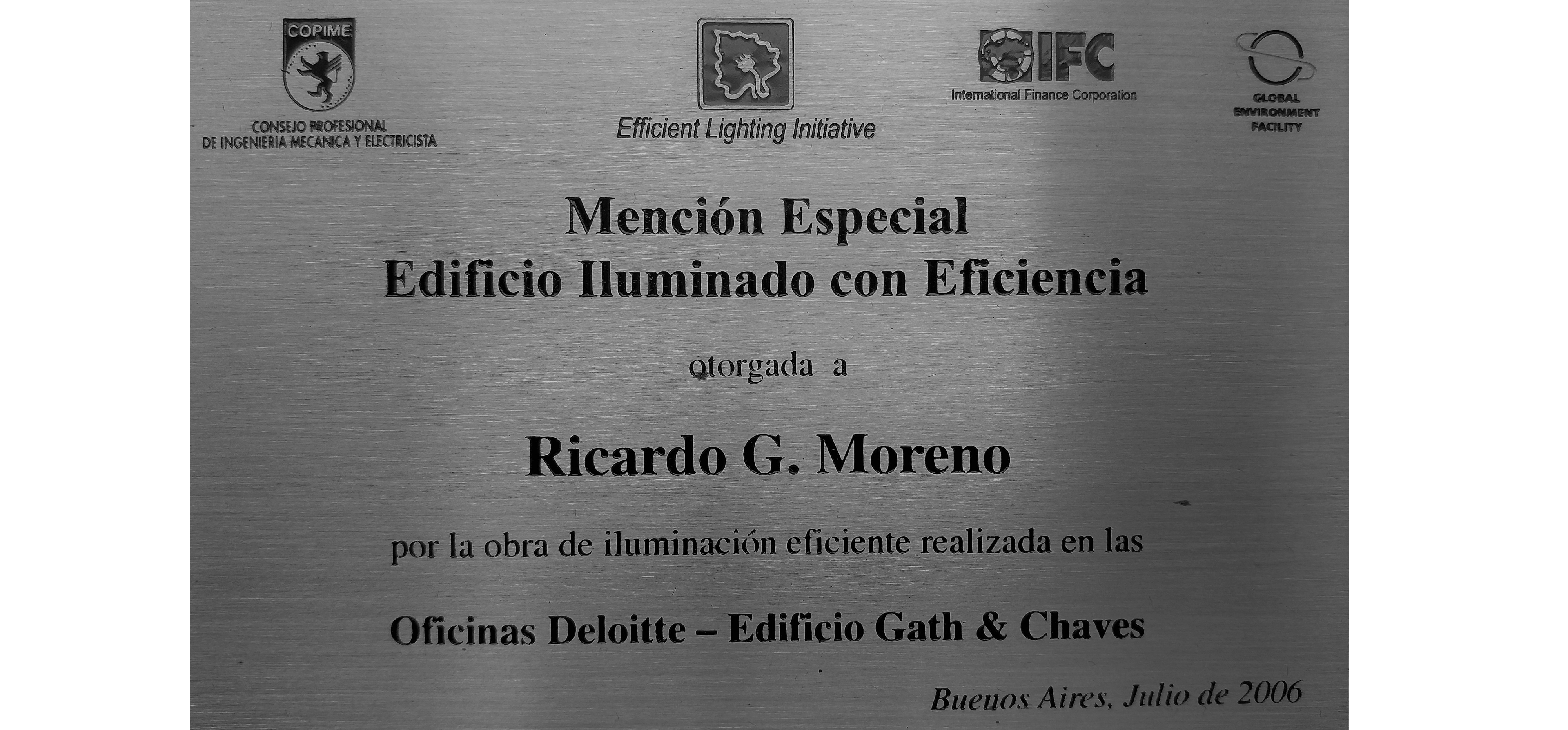 premiación